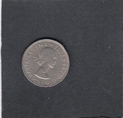 Beschrijving: 6 Pence  ELIZABETH II  